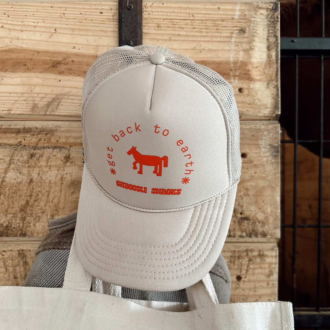 Get Back to Earth trucker hat