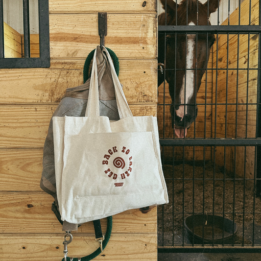 Barn + Book tote